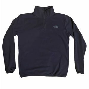Navy Blue 1/4 Zip Pullover Fleece